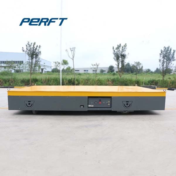 motorized transfer cart for plate transport 10 ton